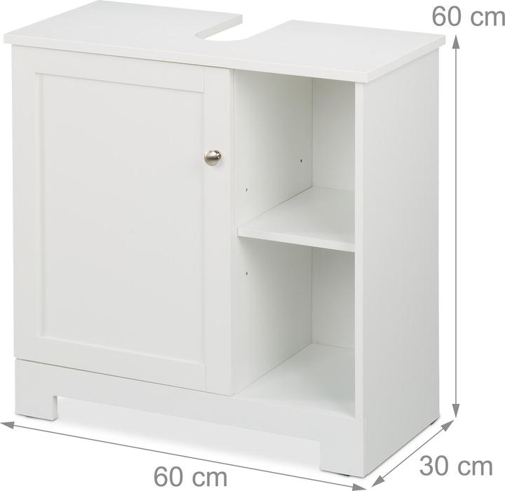 Actual product image Relaxdays Vanity unit (60 x 30 x 60 cm)