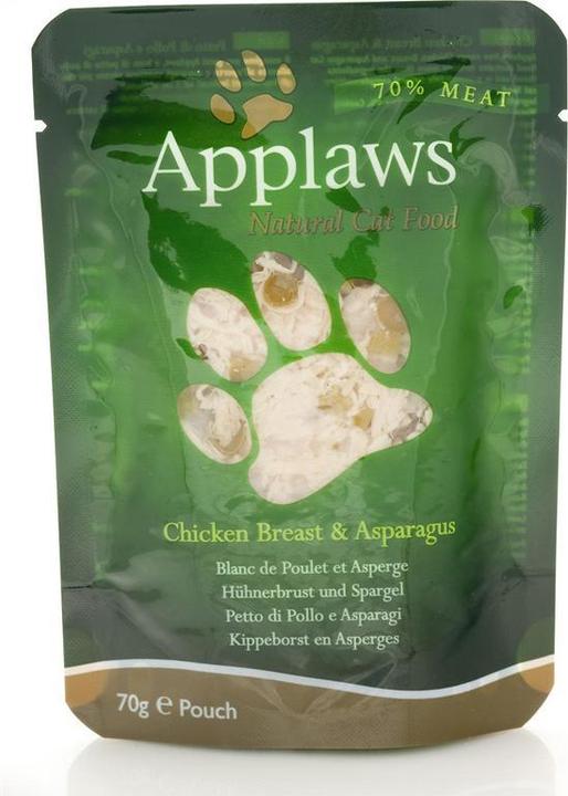 Actual product image Applaws Chicken and asparagus (Adult, 1 pcs., 70 g)