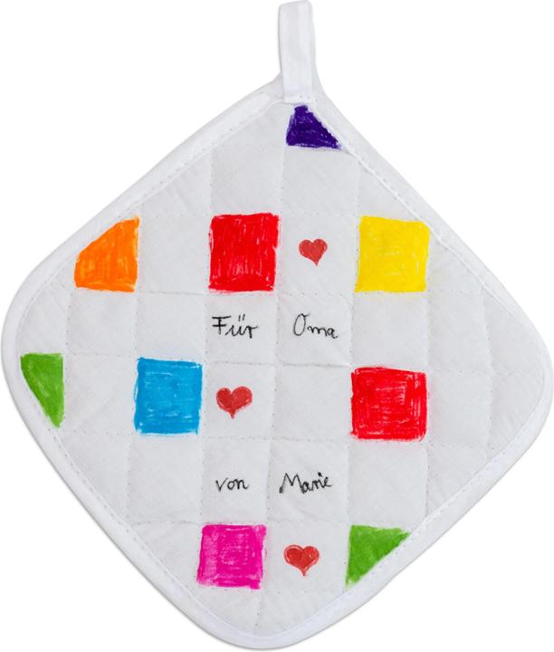 Produktbild Creativ Company Topflappen weiss (Baumwolle, Polyester)