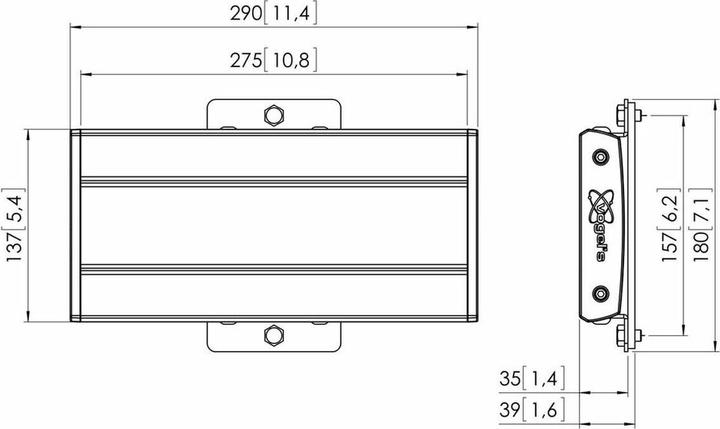 Actual product image Vogels Professional Connect-it PFB 3402 - Mounting component (interface strip) (Ceiling, Ground, Wall, 80 kg)