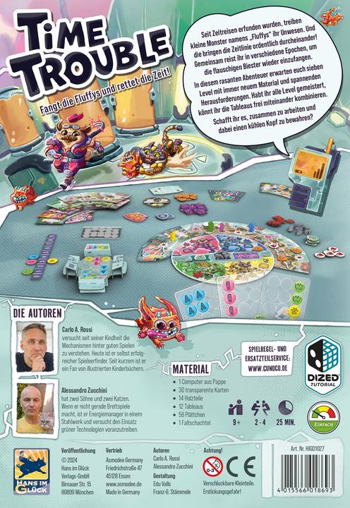 Actual product image Hans im Glück Time Trouble (German)