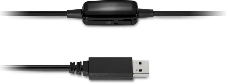 Produktbild Kensington Acco/ Hifi USB Headphones With Mic And Volume Control Butt (Kabelgebunden, USB-A, Microsoft Teams)