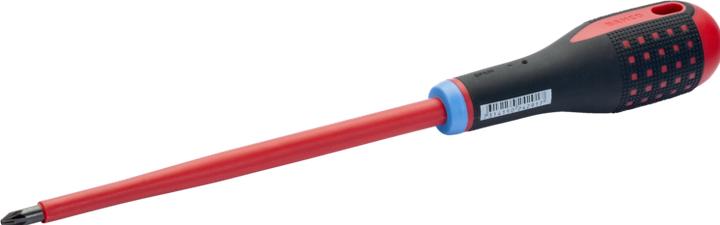 Produktbild Bahco BE-8810S - ERGO Isolierter Schraubendreher für Pozidriv-Schrauben mit 3-Komponenten-Griff, V (Pozidriv-Kreuzschlitz (PZ))