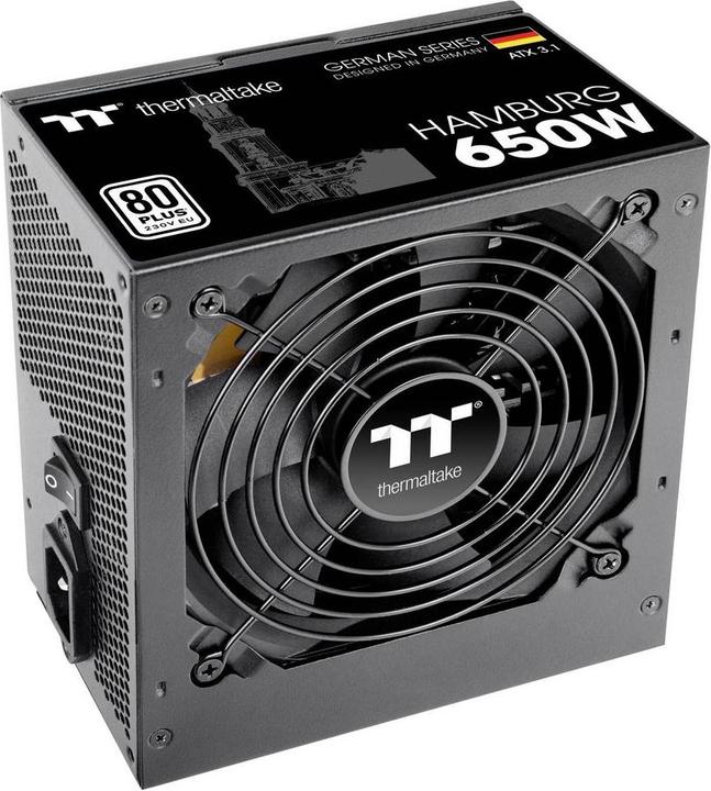 Image du produit Thermaltake TT Hamburg 650W ATX3.1 (zéro watt) (650 W)