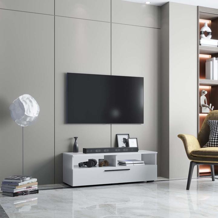 Image du produit VCM Bois Meuble TV Lowboard Meuble TV Table Console Table TV Arila XL (115 x 40 x 39 cm)