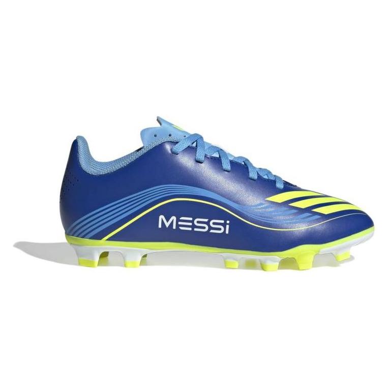 Adidas, Jungen, Fussballschuhe, Junior F50 Messi Club Schuhe (32), Blau, Gelb