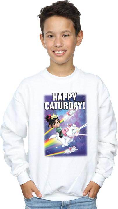 Produktbild Disney Wreck It Ralph Happy Caturday Sweatshirt Jungen (140, 146)