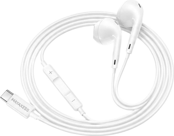 Produktbild Mayaxess USB-C Kopfhörer Galaxy S21 Fe Kabelgebunden (Kabelgebunden)