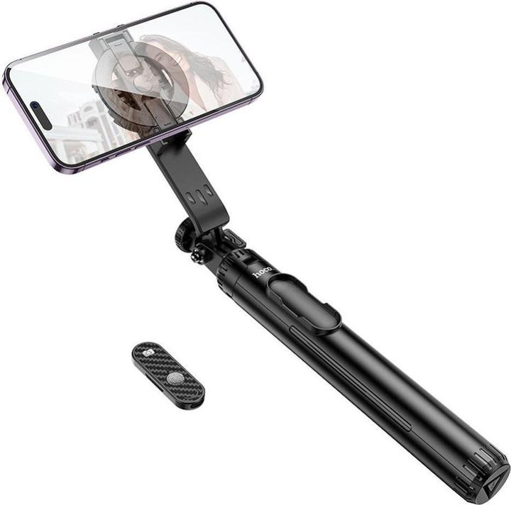 Hoco Other magnetic selfie stick with wireless remote control tripod K25 black