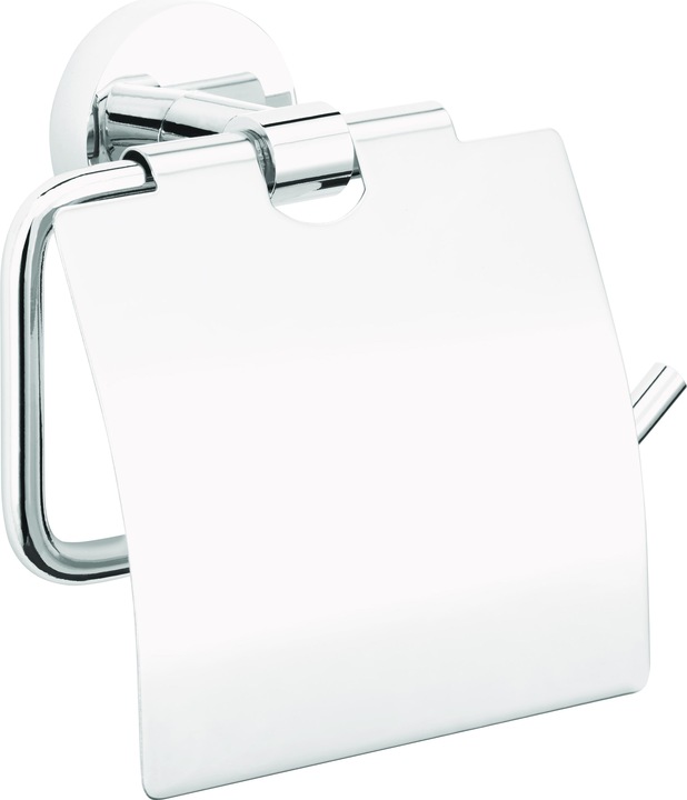 Actual product image tesa EXXCELLENT toilet roll holder incl. adhesive solution without drilling