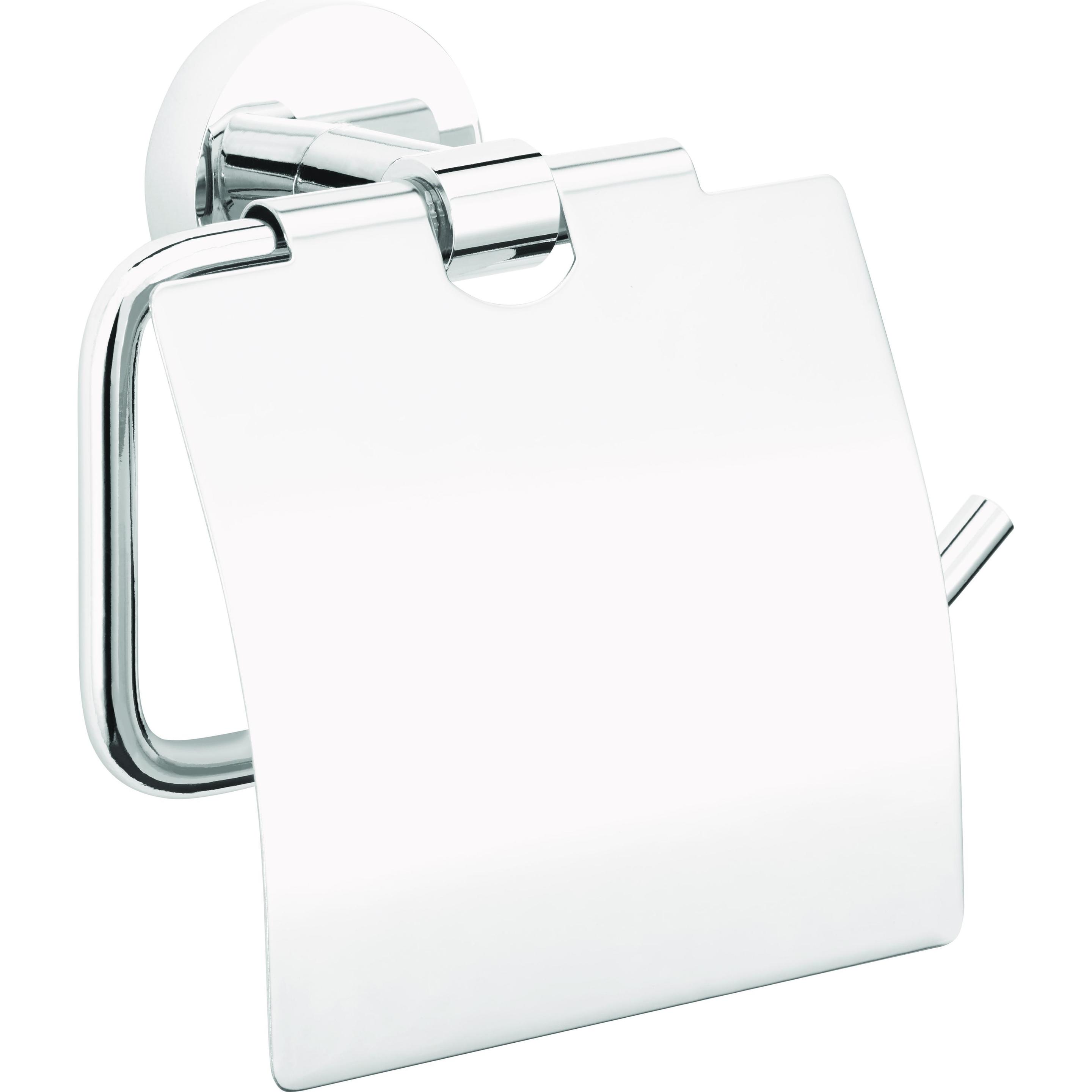 tesa, Toilettenpapierhalter, EXXCELLENT Toilettenrollenhalter inkl. Klebelösung ohne Bohren