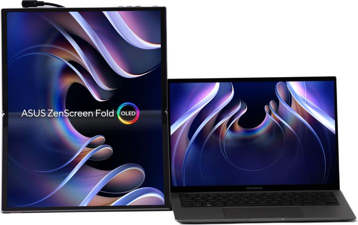 Actual product image ASUS ZenScreen Fold OLED MQ17QH (2560 x 1920 pixels, 17.30")