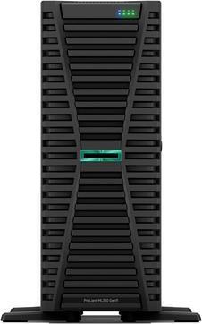 Actual product image HPE ProLiant ML350 Gen11, 2.4 GHz, 4510, 64 GB, DDR5-SDRAM, 960 GB, Tower (4U) (Intel Xeon Silver 4510, 64 GB, Tower Server)