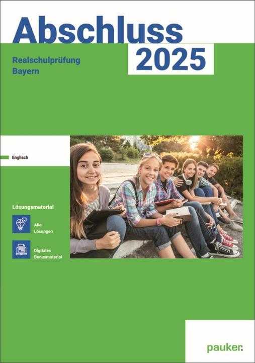 Produktbild Abschluss 2025 - Realschule Bayern Lösungsband. Englisch (Deutsch, Bergmoser+HöllerVerlagAG, 2025)