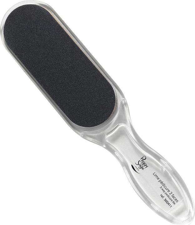 Peggy Sage Lima per pedicure a 2 vie Grattugia ergonomica a doppia faccia in ceramica per pedicure