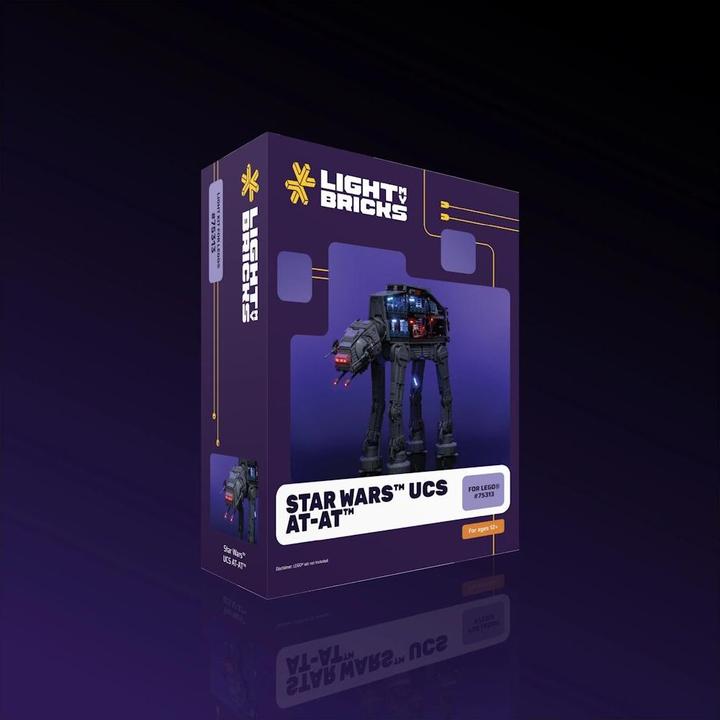 Actual product image Light my bricks LMB 2.0 LEGO® 75313# Star Wars AT-AT Light Kit