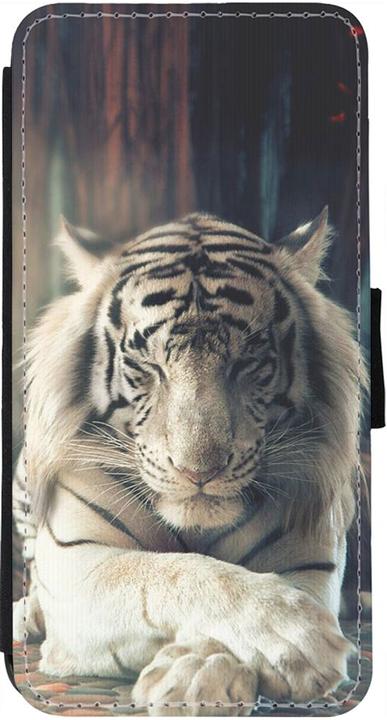 Produktbild PhoneLook Hülle Wallet schwarz Zen Tiger (Apple iPhone 12)
