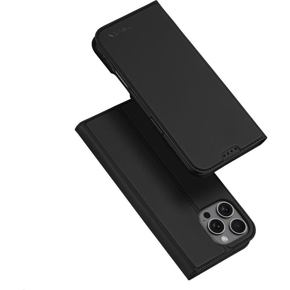 Thumbnail - Nevox Booktasche iPh 16 ProMax 6.9 (Apple iPhone 16 Pro Max), Smartphone Hülle, Schwarz