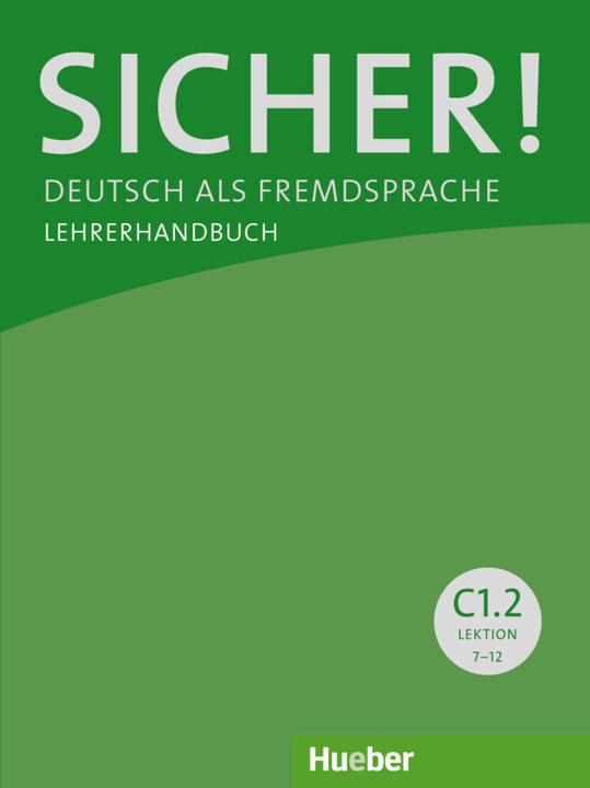 Produktbild Sicher! C1/2. Lehrerhandbuch (Deutsch, Sönke Andresen, 2018)