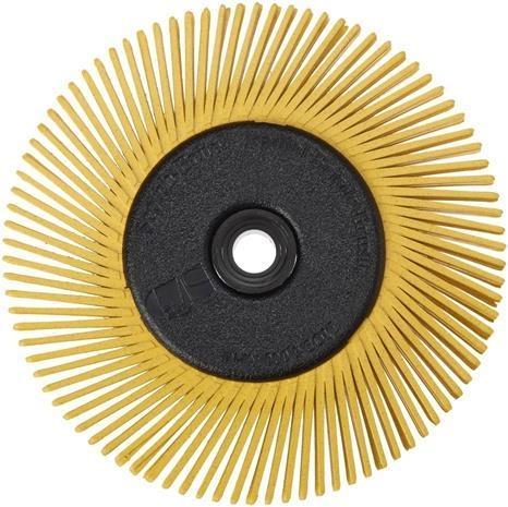 Produktbild 3M Radialbrstenscheibe Bristle Brush K.80 D.150mm B.12mm m.Adapter (27606) (80)