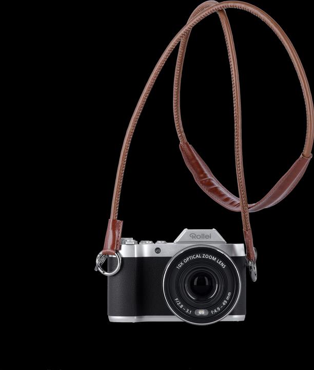 Produktbild Rollei Powerflex 10x Retro I 64 MP Digitalkamera mit 4K (4.9 - 49 mm, 64 Mpx, 1/2.8")