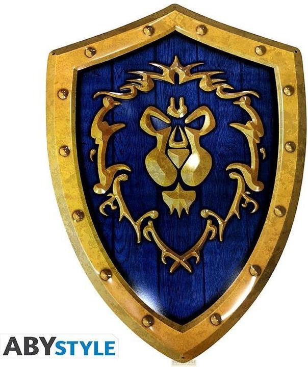 Immagine prodotto ABYstyle World of Warcraft : Metal Plate Alliance Shield (26x35)