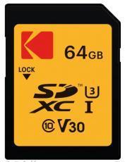 Immagine prodotto Kodak SDXC 64GB Class10 U3 (64 GB, SDXC, UHS-I)