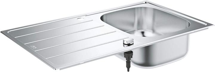 Immagine prodotto Grohe Lavello in acciaio inox K200 con sgocciolatoio (Lavandino montato in alto, 50 cm, 86 cm)