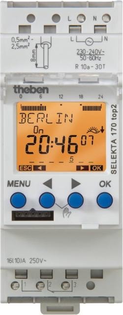 Actual product image Theben SELEKTA 170 top2 24V