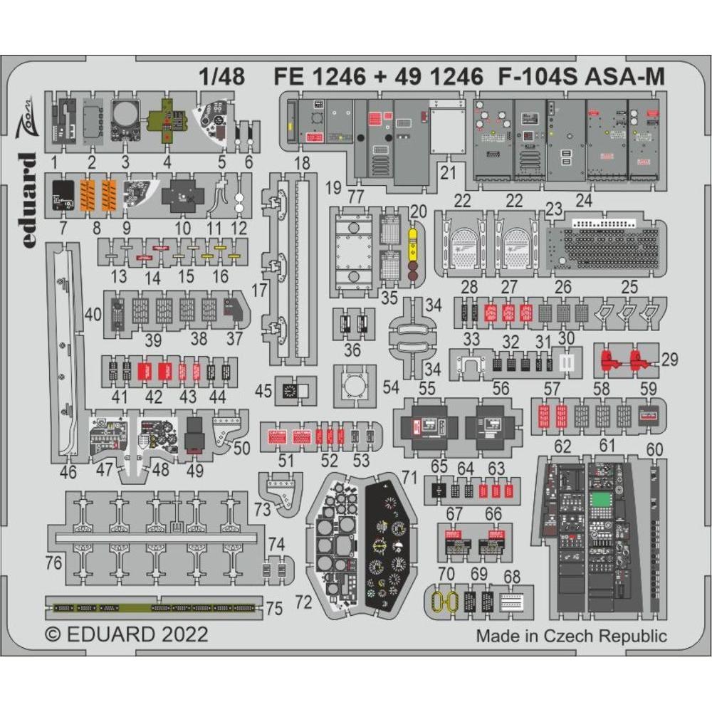 Thumbnail - Eduard F-104S ASA-M for KINETIC