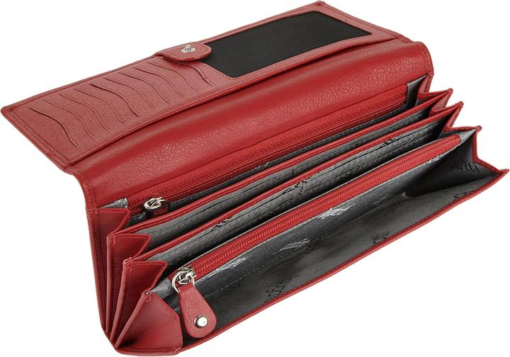 Actual product image Bugatti Vertice long wallet, rouge