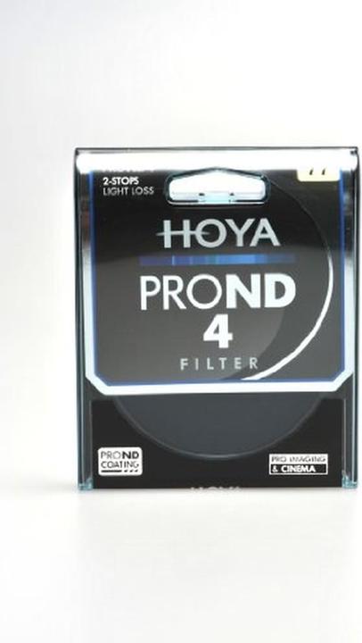 Actual product image Hoya Pro ND4 Filter (62 mm, Neutral density filter)