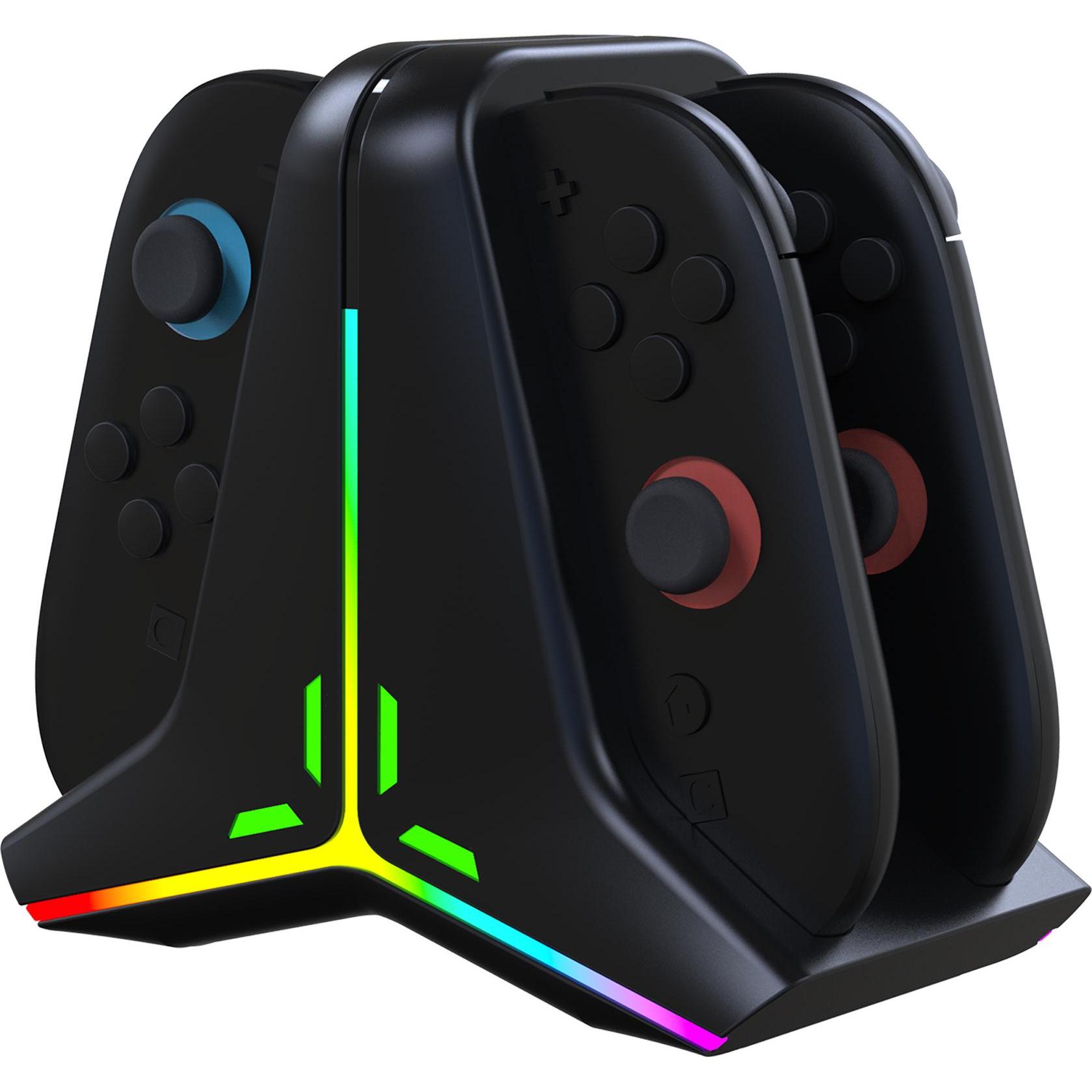 Snakebyte NSW2 Ladestation Quad Charge S2 (Switch), Accessori per controller gaming, Multicolore