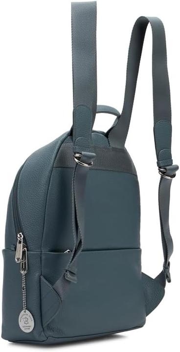 Actual product image Mandarina Duck Mellow Leather Women's Backpack with Adjustable Strains