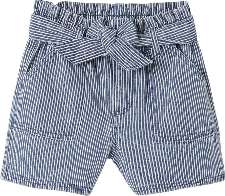 Actual product image Vertbaudet Mädchen Paperbag-Shorts mit Streifen (140)