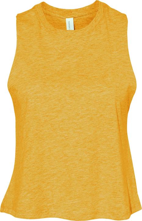 Actual product image Bella Canvas Bella crop tank top with racerback (M)