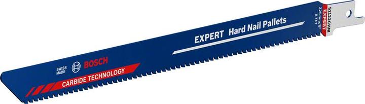 Image du produit Bosch Professional Zubehör Lame de scie sabre Expert Hard Nail Pallets S 1122 CHM, 1 pièce