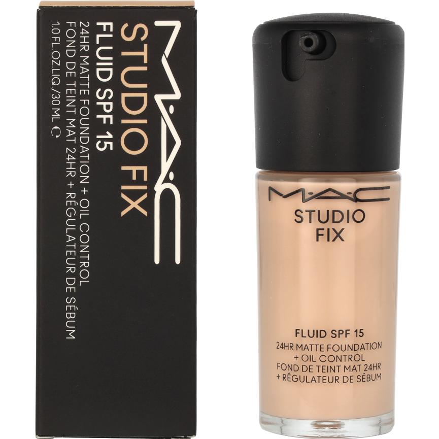 Thumbnail - MAC Cosmetics, Foundation, Studio Fix Fluid Fond de Teint Sun Protection Factor 15 (re) NW10 (Nr. NW10)