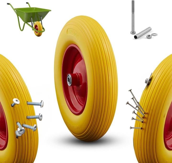 Actual product image Arebos Wheelbarrow wheel