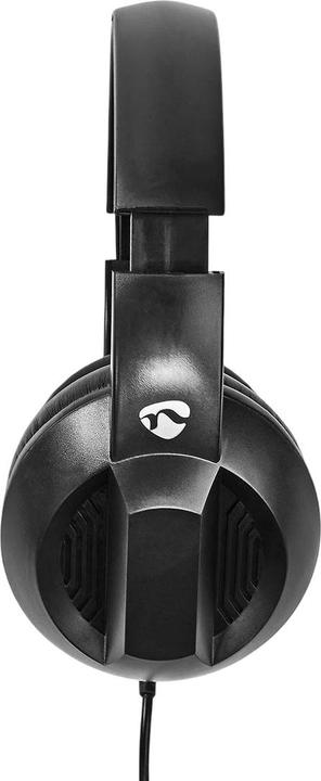Immagine prodotto Nedis Cuffie per PC Over-Ear - Nero (Cablato, USB-A, Team Microsoft, Zoom)