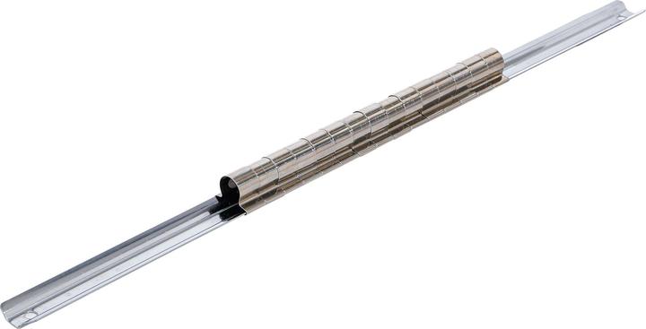 Produktbild BGS Aufsteckschiene mit 15 Clips 12,5 mm (1/2")