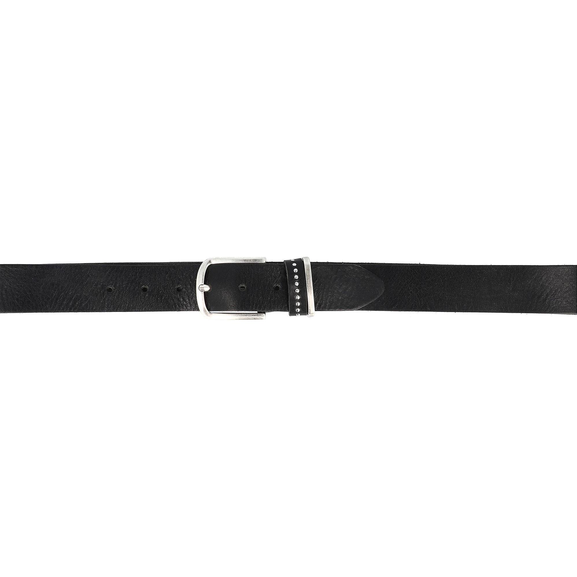 Thumbnail - B.Belt, Damen, Gürtel, Fashion Basics Cleo Gürtel Leder, Schwarz, (100)