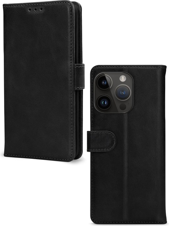 Produktbild Mobilize Portemonnaie aus Leder (Apple iPhone 14 Pro)