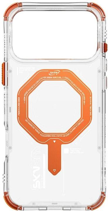Produktbild Skinarma Magma Case for iPhone 17 Pro Max Magnetic Charging Orange (Apple iPhone 17 Pro Max)