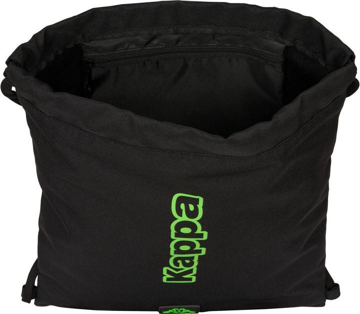 Image du produit Kappa Sac à dos avec lanières Black Noir 35 x 40 x 1 cm