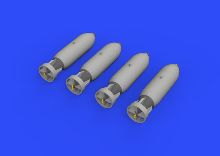 Actual product image Eduard British 500lb bombs