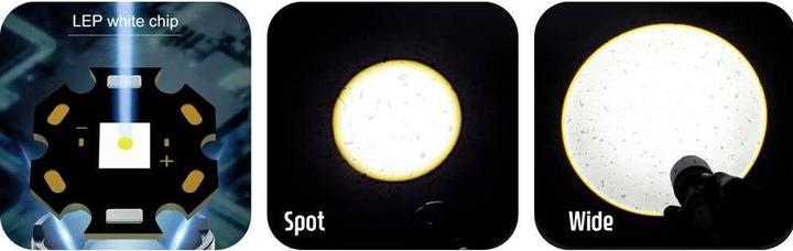 Image du produit XCell Lampe de poche Lep Lunalux (17.50 cm, 1000 lm)