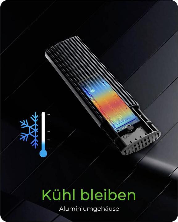 Image du produit Icy Box IB-1808MCT-CU31 (M.2 2230, M.2 2242, M.2 2260, M.2 2280)