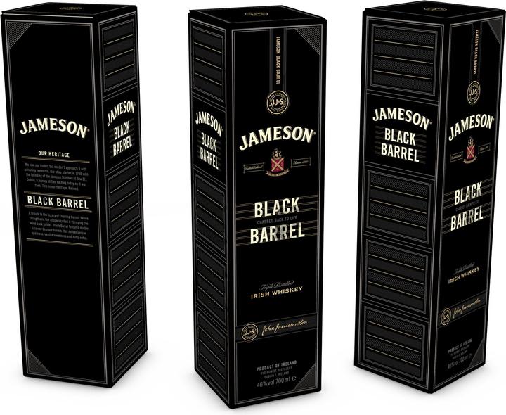 Actual product image Jameson black barrel (Blended Malt Whisky, Irish whiskey, 1 x 70 cl)