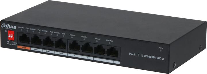 Actual product image Dahua DH-PFS3008-8GT-60 Unmanaged 8 1000M Yes Switch (8 ports)